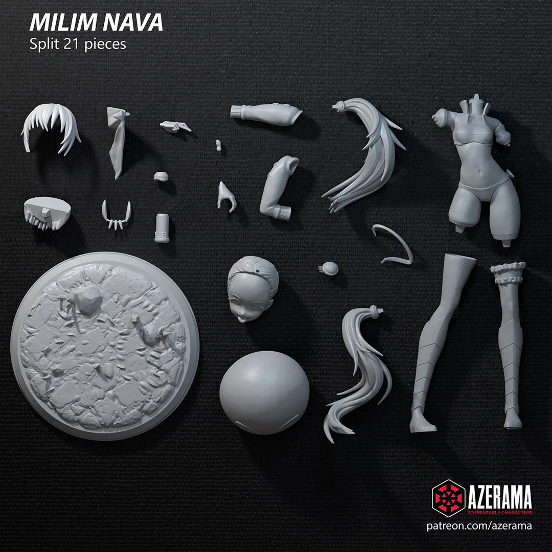 Milim | Fan Art | 3D Printed Resin Model Garage Kit | *Un-Painted* | Azerama 6