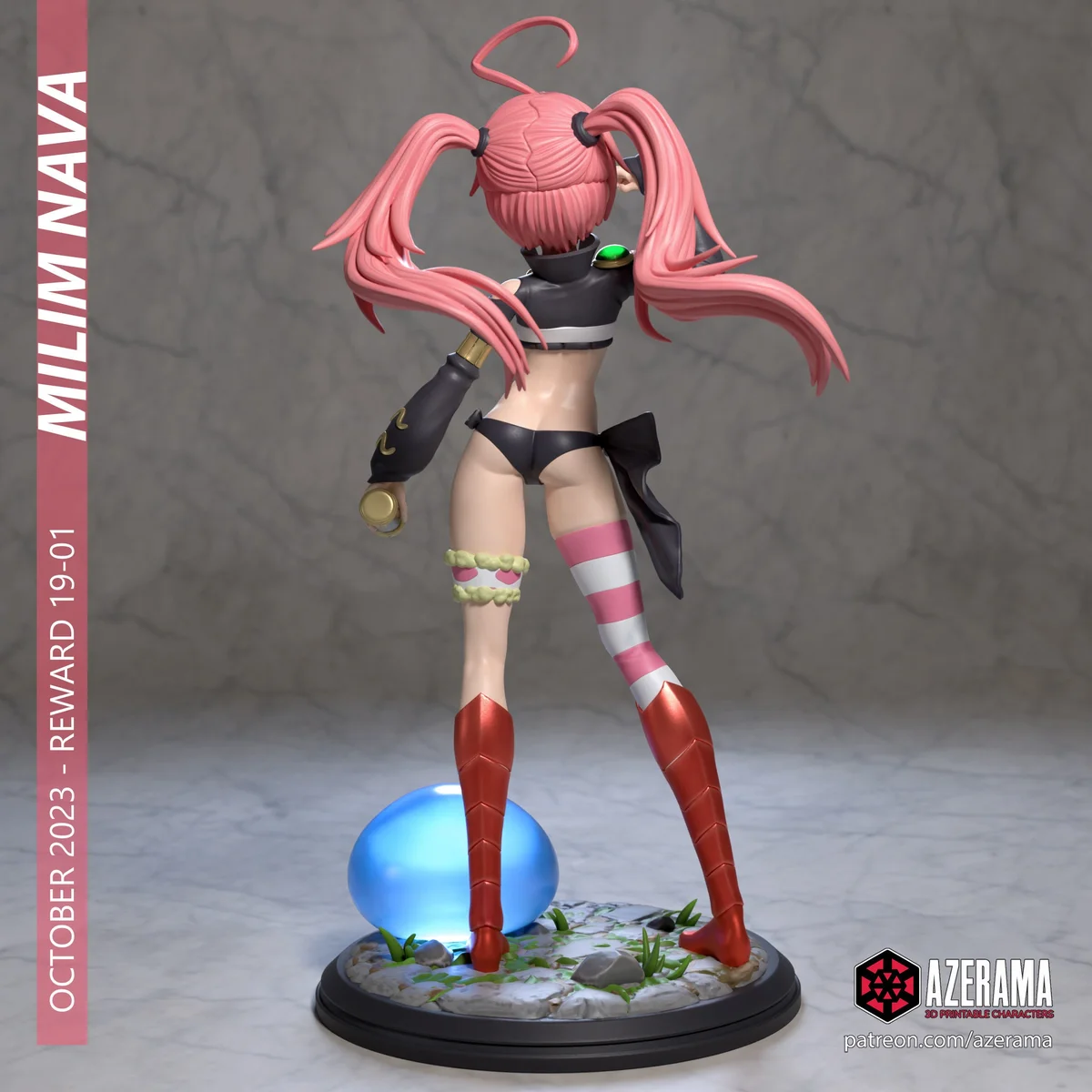 Milim | Fan Art | 3D Printed Resin Model Garage Kit | *Un-Painted* | Azerama 4