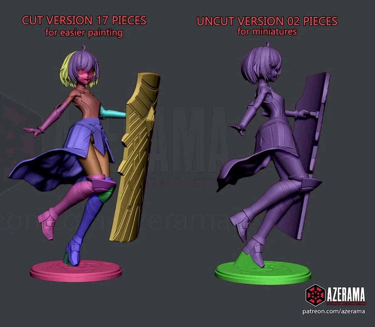 Maple | Fan Art | 3D Printed Resin Model Garage Kit | *Un-Painted* | Azerama 5