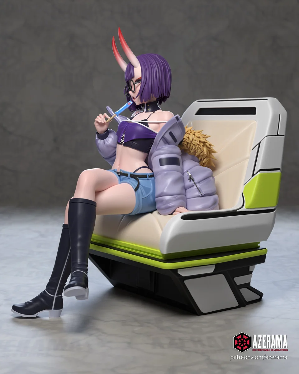 Shuten - MC | Fan Art | 3D Printed Resin Model Garage Kit | *Un-Painted* | Azerama 2