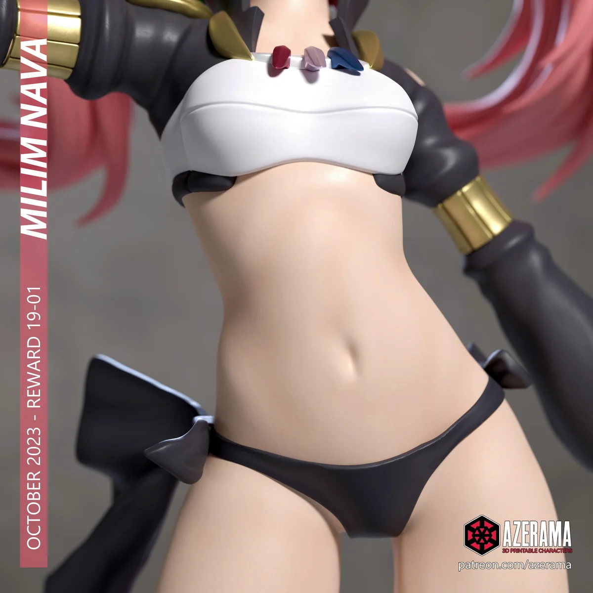 Milim | Fan Art | 3D Printed Resin Model Garage Kit | *Un-Painted* | Azerama 2