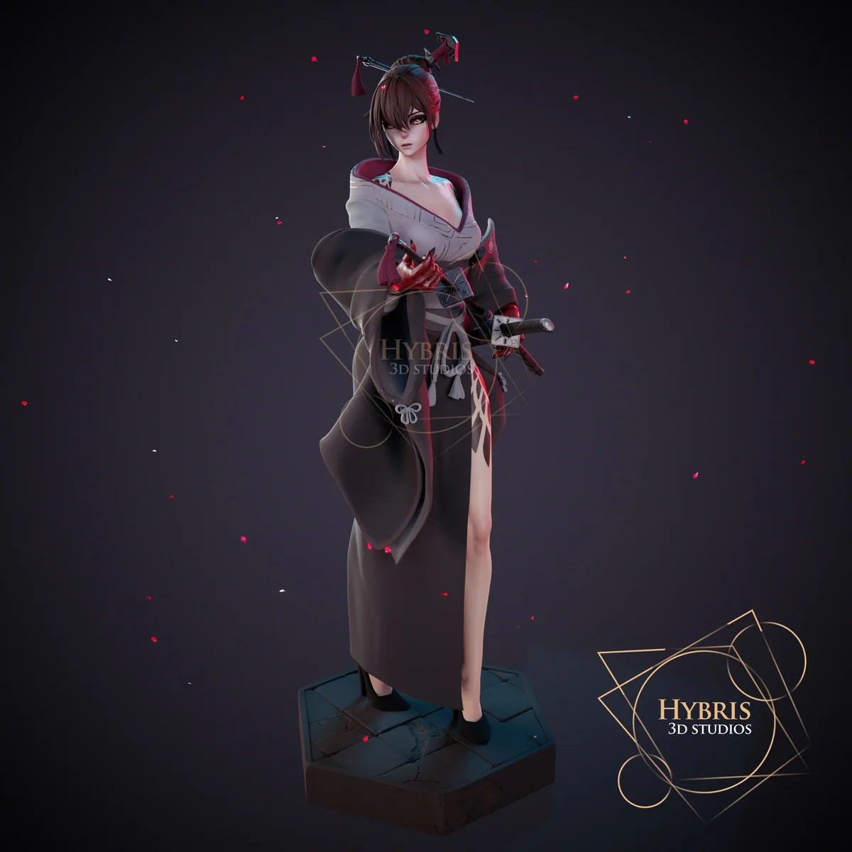 The Assassin | Fan Art | 3D Printed Resin Model Garage Kit | *Un-Painted* | Hybris Studio 2
