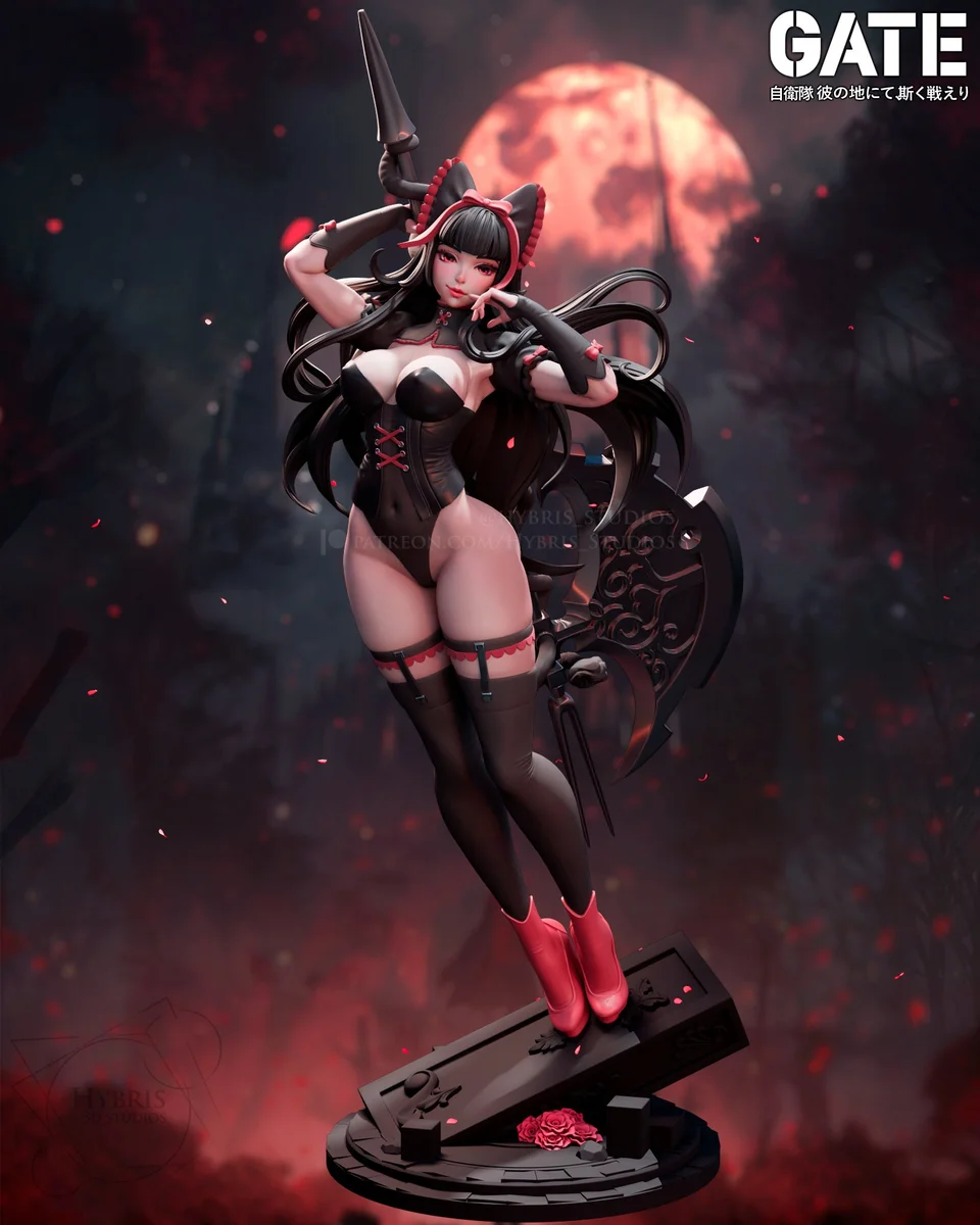 Gate | Fan Art | 3D Printed Resin Model Garage Kit | *Un-Painted* | Hybris Studio 3