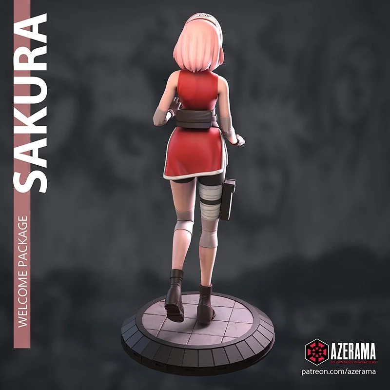 Team 7 Member | Fan Art | 3D Printed Resin Model Garage Kit | *Un-Painted* | Azerama 2