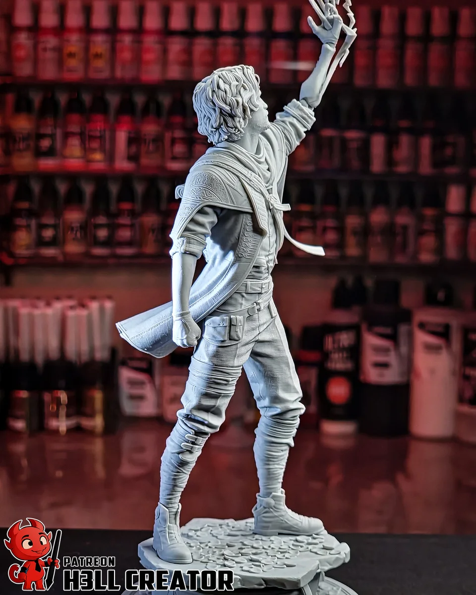 Gustave | Fan Art | 3D Printed Resin Model Garage Kit | *Un-Painted* | H3LL Creator 12