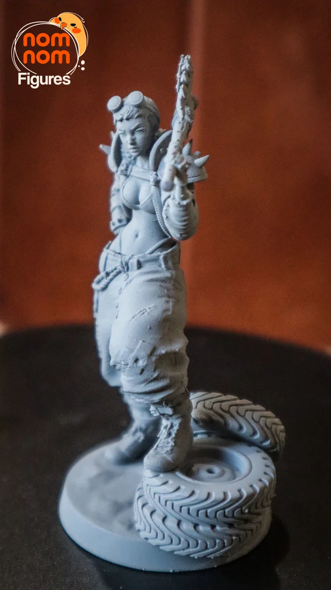 Tootsy Flower | Fan Art | 3D Printed Resin Model Garage Kit | *Un-Painted* | Nomnom 4