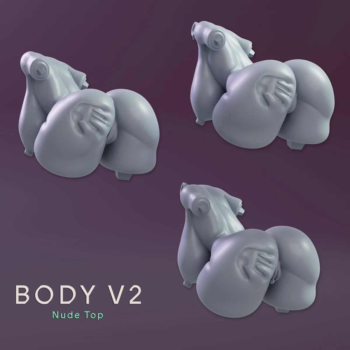 Cow Girl | Fan Art | 3D Printed Resin Model Garage Kit | *Un-Painted* | KiTNo 14