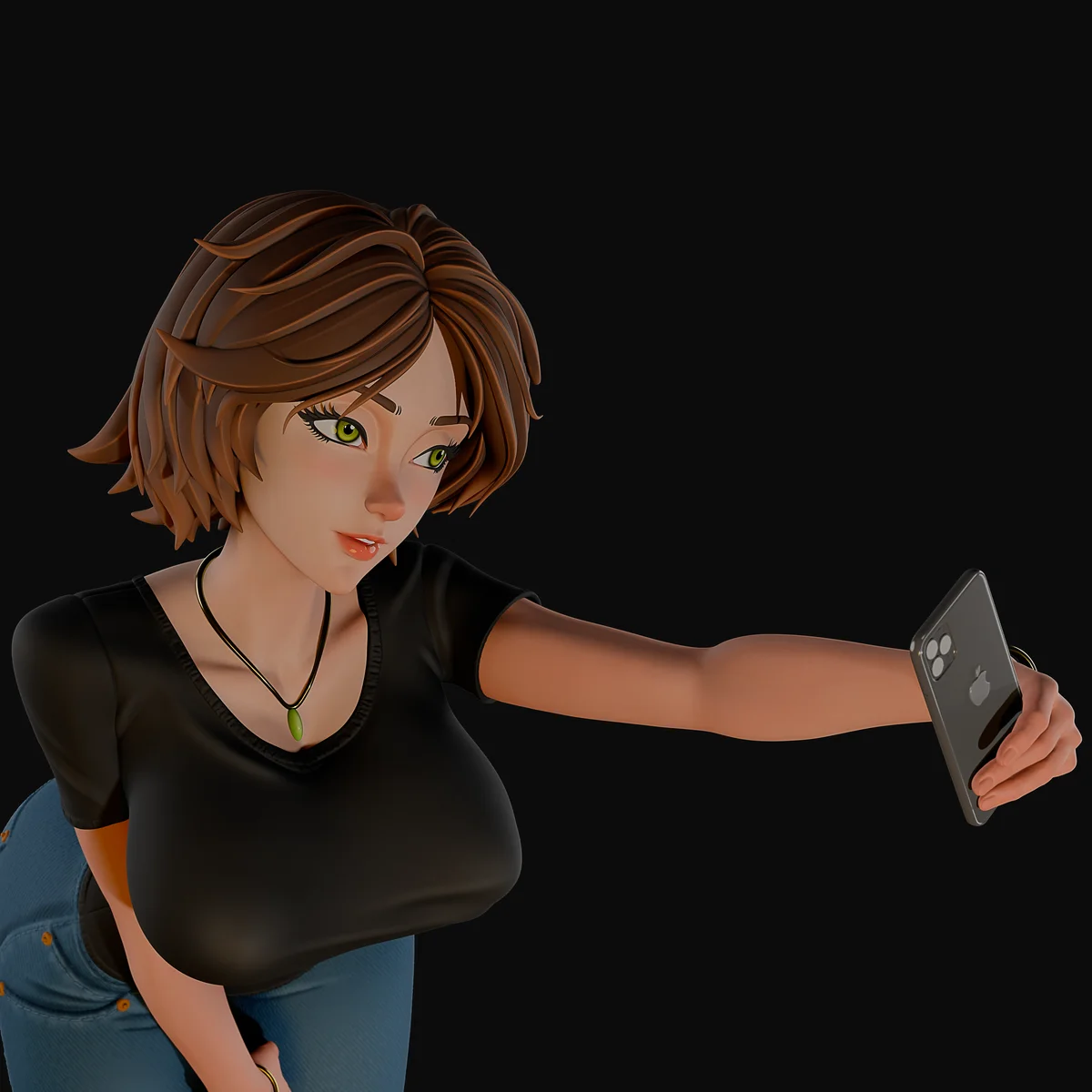 Aunt Cass | Fan Art | 3D Printed Resin Model Garage Kit | *Un-Painted* | Momoji 5