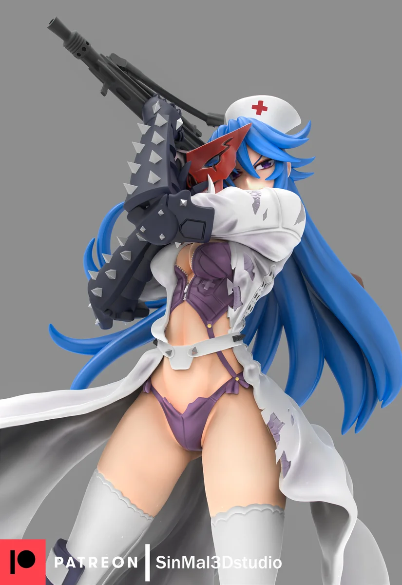 Sayo Hitsugi | Fan Art | 3D Printed Resin Model Garage Kit | *Un-Painted* | Sin3Dstudio 4