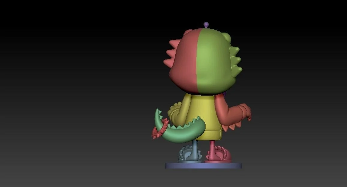 Chibi Pikamee Amano | Fan Art | 3D Printed Resin Model Garage Kit | *Un-Painted* | Sin3Dstudio 5