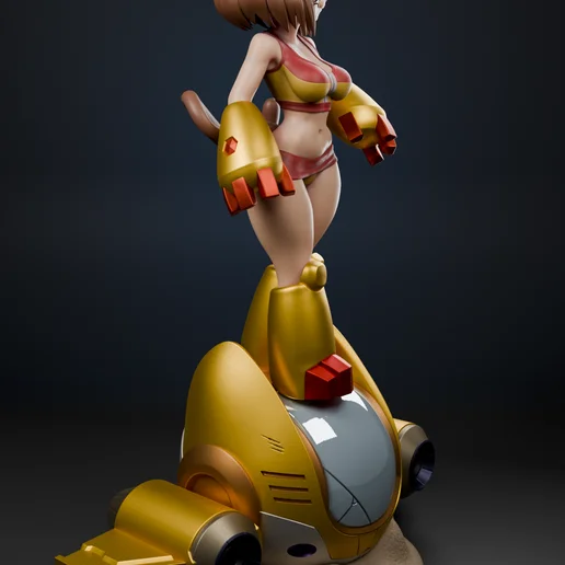 Kit Bodega | Fan Art | 3D Printed Resin Model Garage Kit | *Un-Painted* | AnyoneNSFW 3