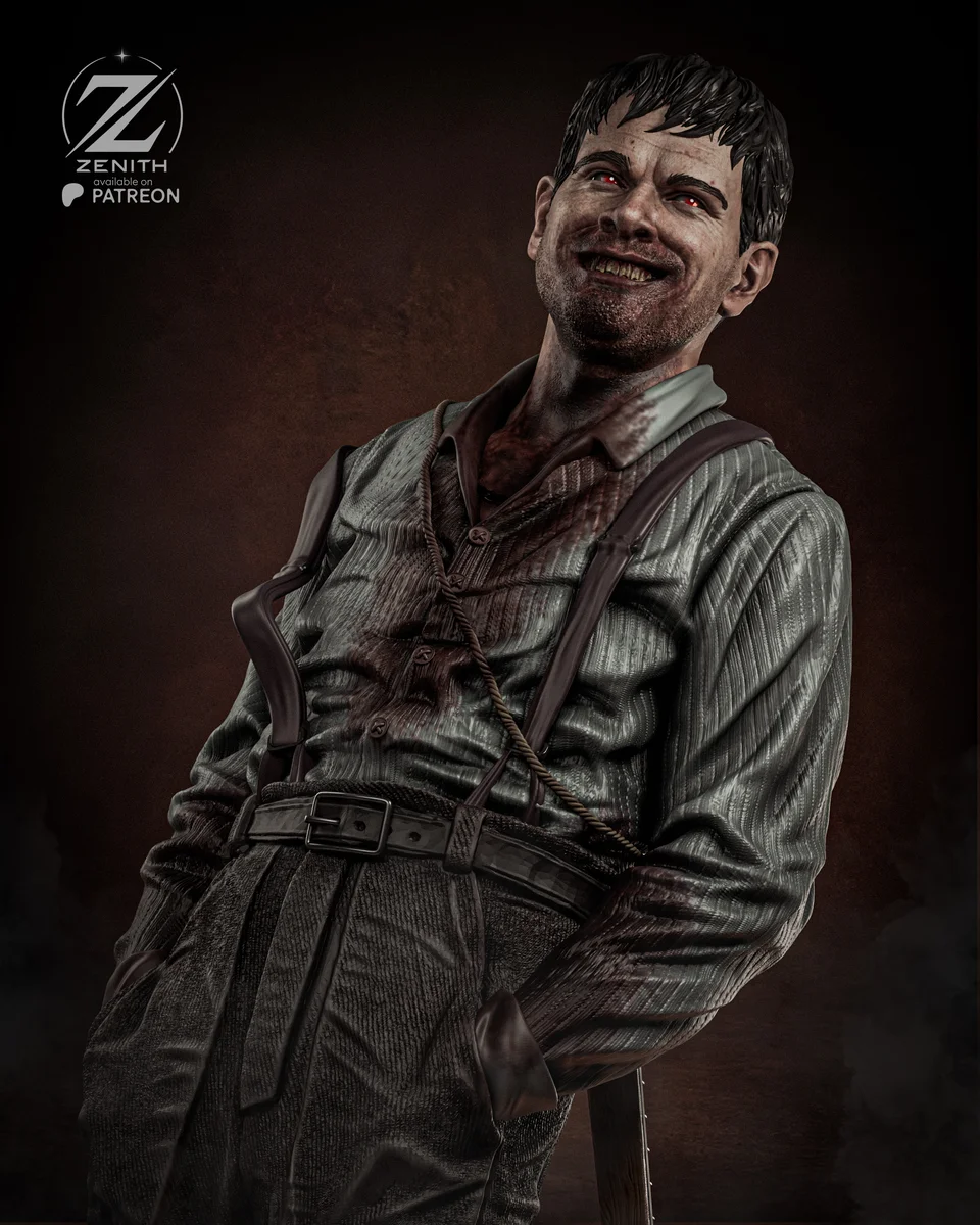 Remmick | Fan Art | 3D Printed Resin Model Garage Kit | *Un-Painted* | Zenith Studios 5