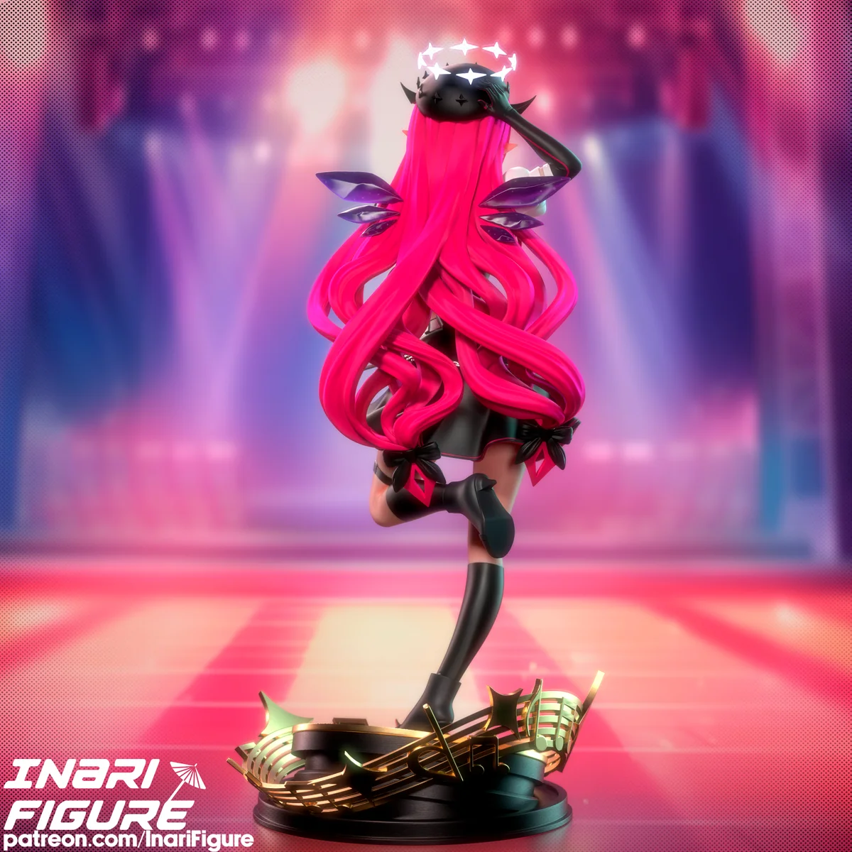Irys | Fan Art | 3D Printed Resin Model Garage Kit | *Un-Painted* | Inari Figure 6