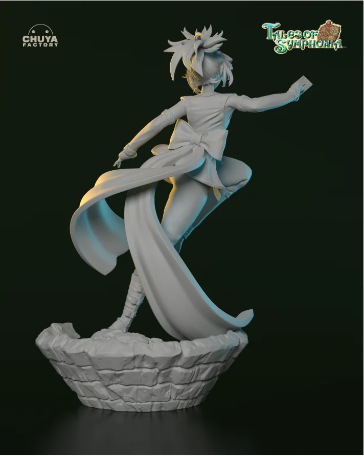 Sheena Fujibayashi | Fan Art | 3D Printed Resin Model Garage Kit | *Un-Painted* | Chuya Factory 9