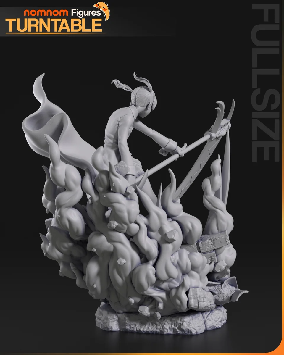 Maka | Fan Art | 3D Printed Resin Model Garage Kit | *Un-Painted* | Nomnom 11