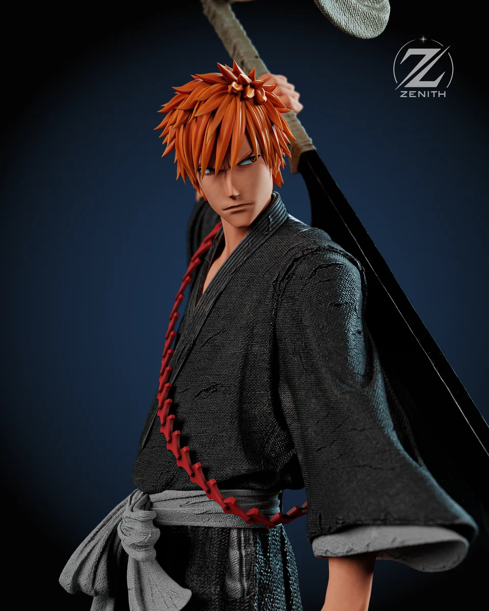 Ichigo | Fan Art | 3D Printed Resin Model Garage Kit | *Un-Painted* | Zenith Studios 7
