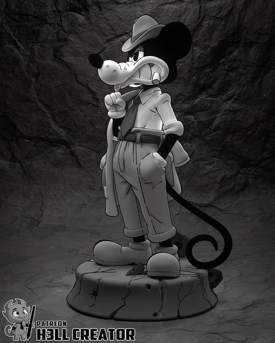 Jack Pepper | Fan Art | 3D Printed Resin Model Garage Kit | *Un-Painted* | H3LL Creator 4