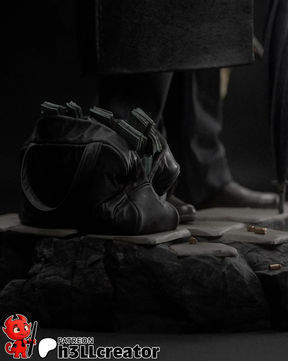 Oswald "Oz" Cobb | Fan Art | 3D Printed Resin Model Garage Kit | *Un-Painted* | H3LL Creator 6
