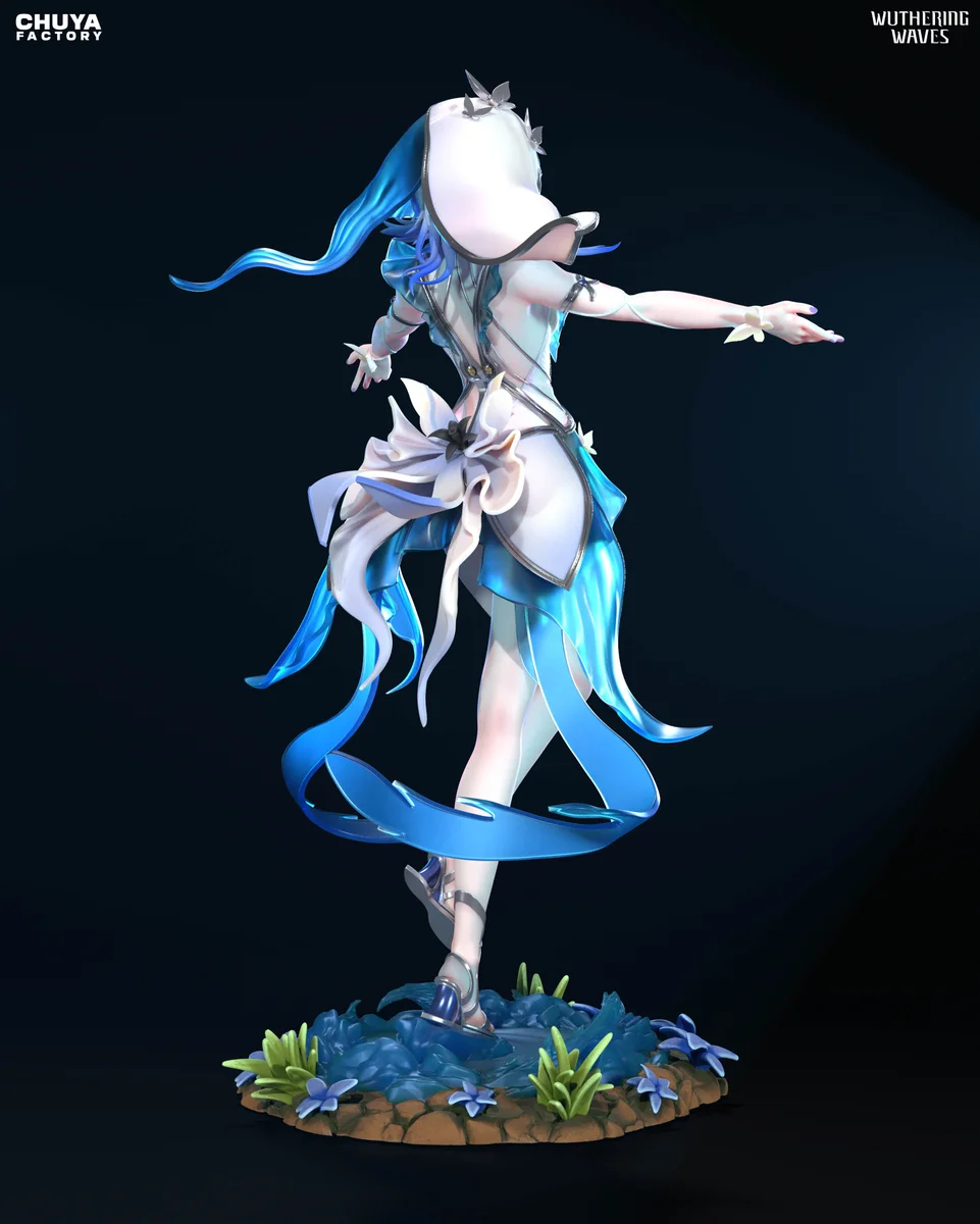 Shorekeeper | Fan Art | 3D Printed Resin Model Garage Kit | *Un-Painted* | Chuya Factory 9