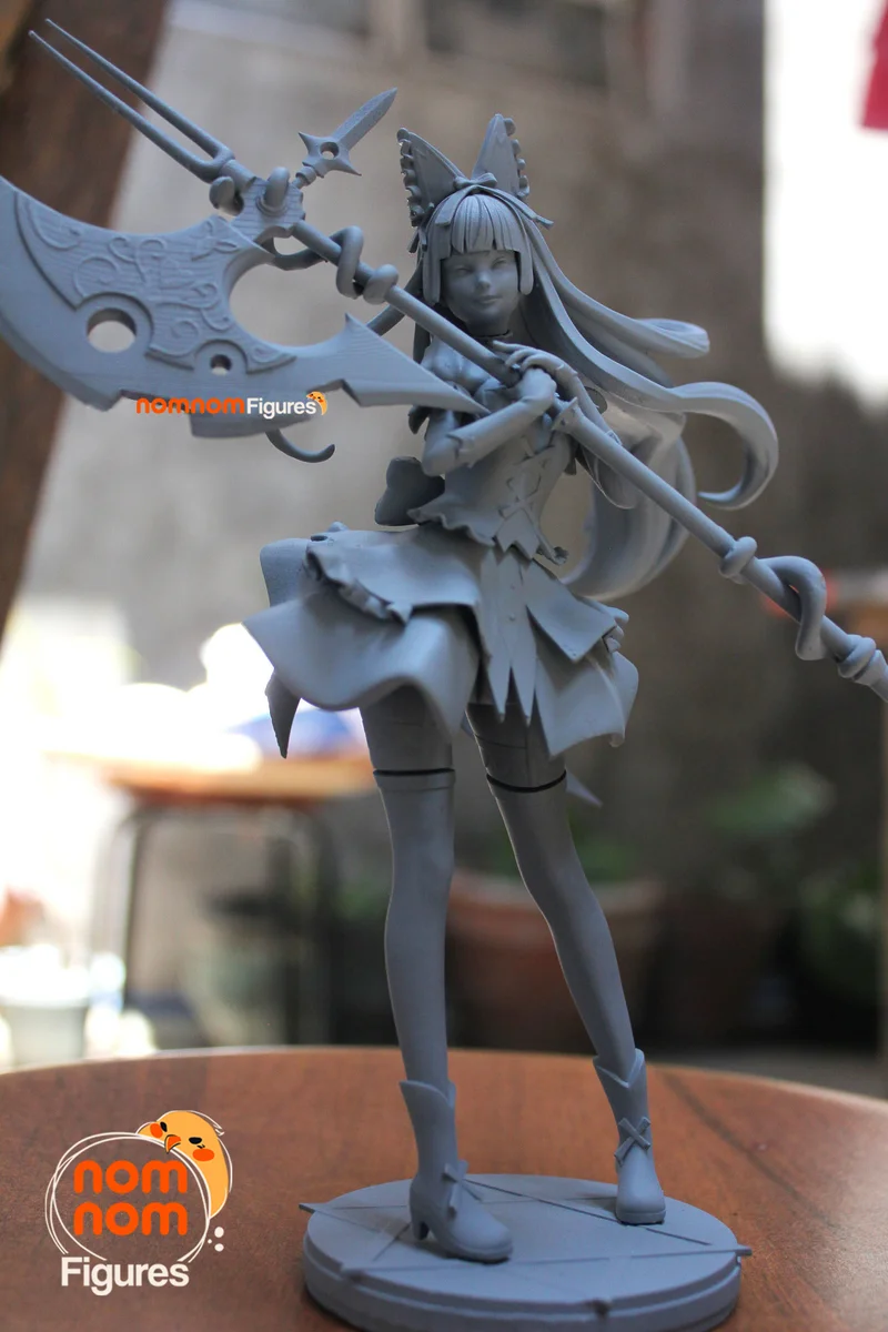 Rory Mercury | Fan Art | 3D Printed Resin Model Garage Kit | *Un-Painted* | Nomnom 5
