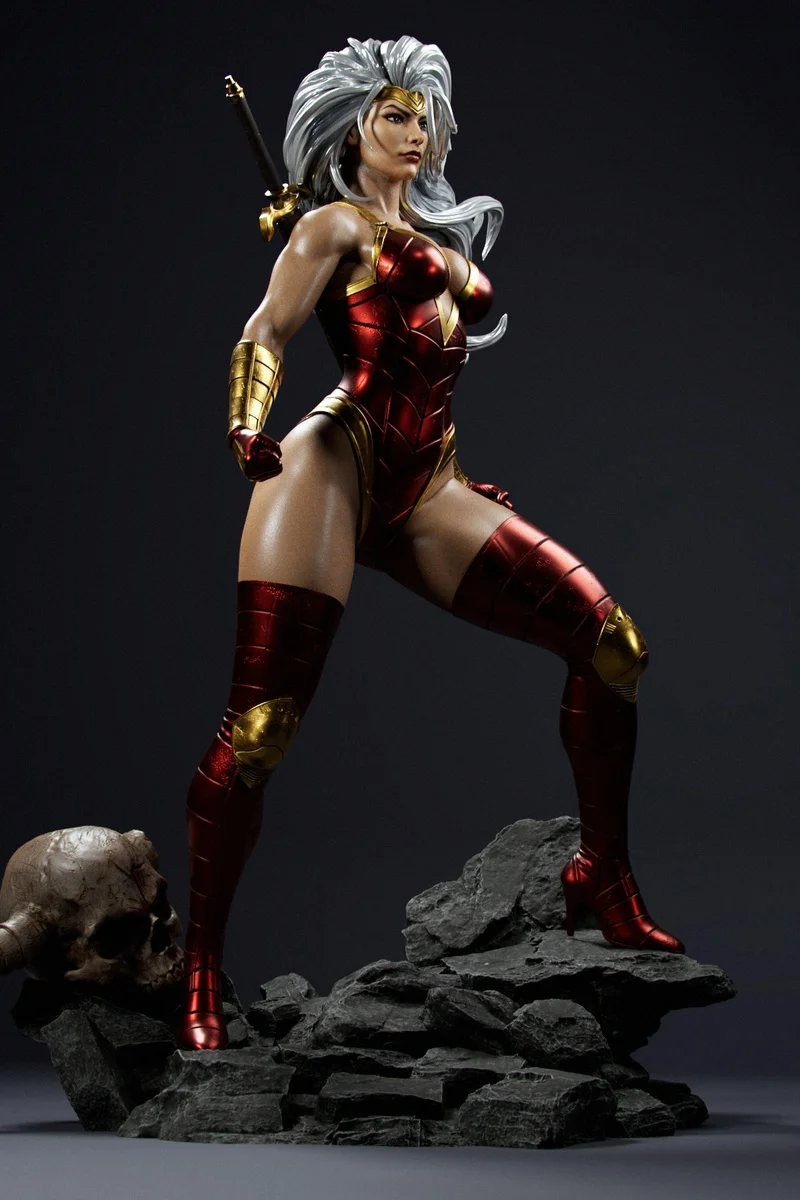 Glory | Fan Art | 3D Printed Resin Model Garage Kit | *Un-Painted* | Abe3D 4