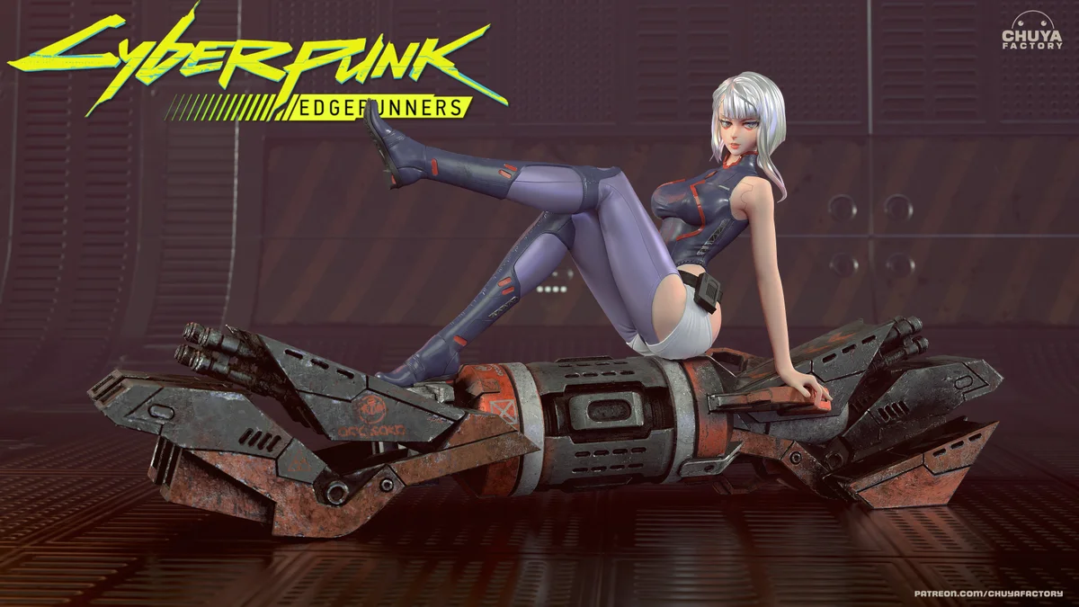 Lucy | Fan Art | 3D Printed Resin Model Garage Kit | *Un-Painted* | Chuya Factory