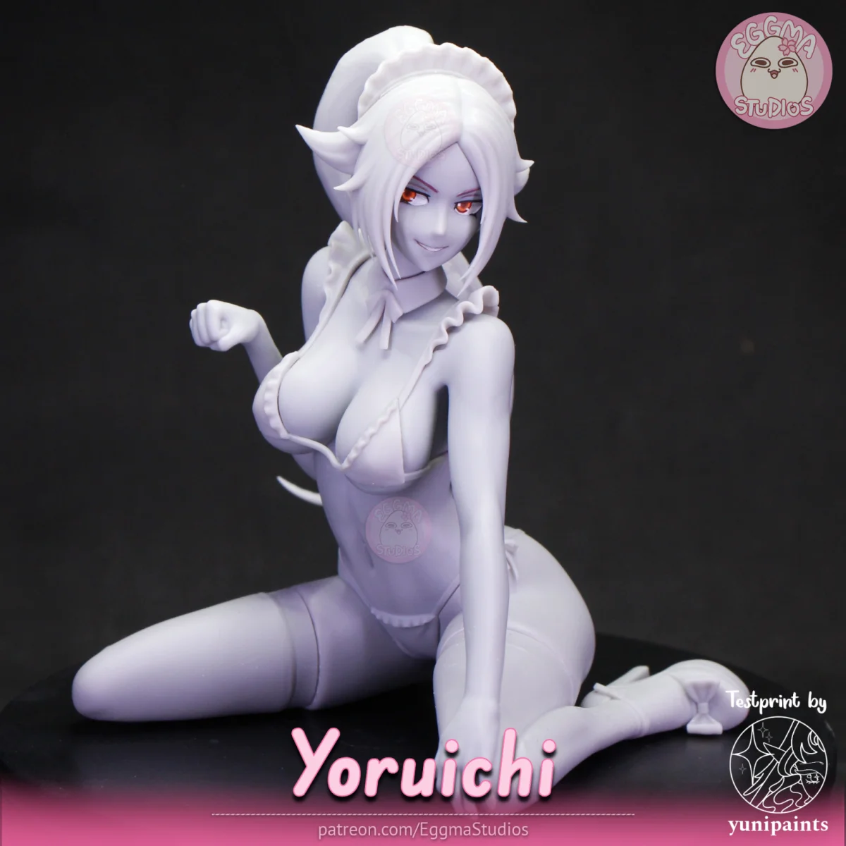 Yoruichi | Fan Art | 3D Printed Resin Model Garage Kit | *Un-Painted* | EggmaStudios 17