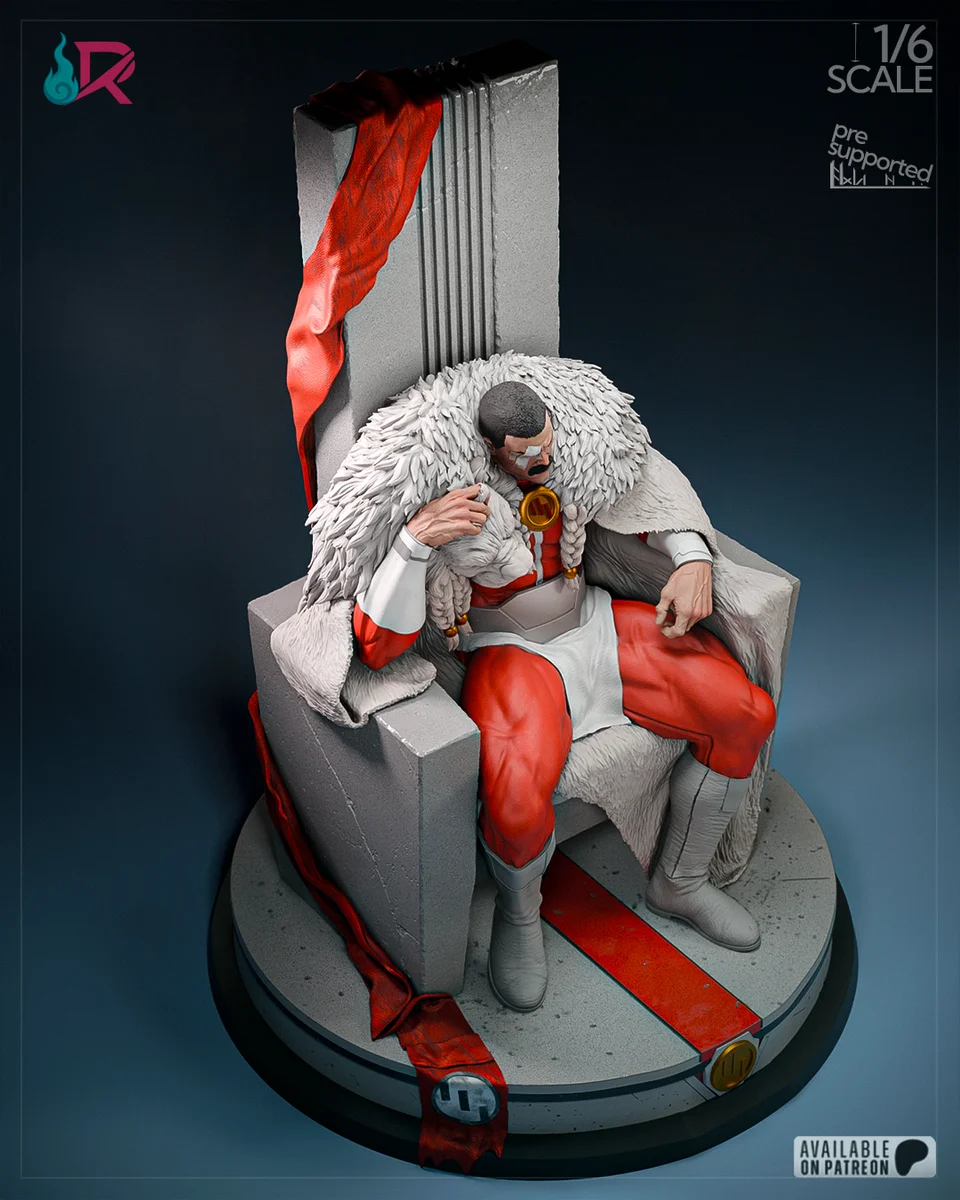 Thragg | Fan Art | 3D Printed Resin Model Garage Kit | *Un-Painted* | Rechtag 11