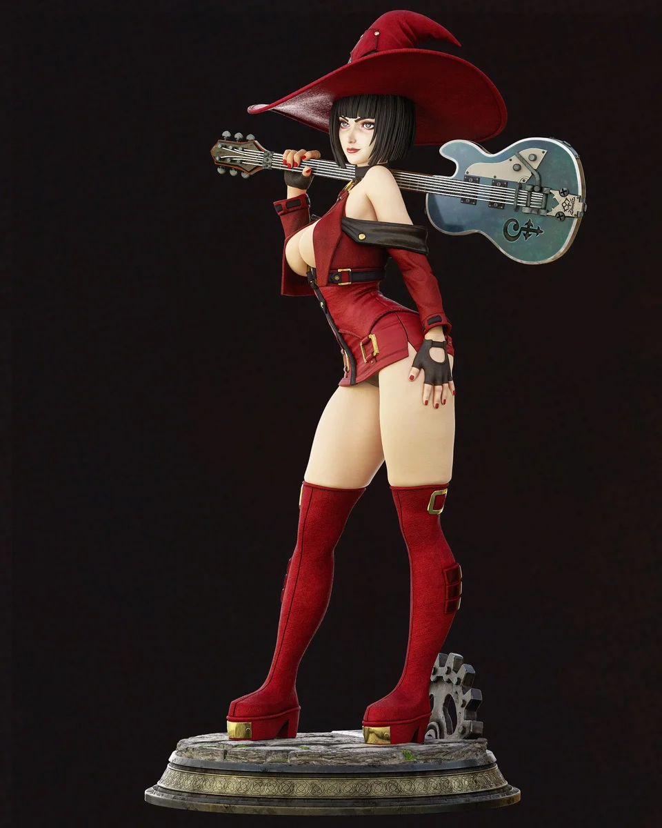 I-No | Fan Art | 3D Printed Resin Model Garage Kit | *Un-Painted* | Abe3D 3