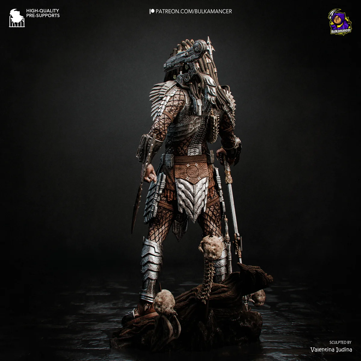 Predator | Fan Art | 3D Printed Resin Model Garage Kit | *Un-Painted* | Bulkamancer 8