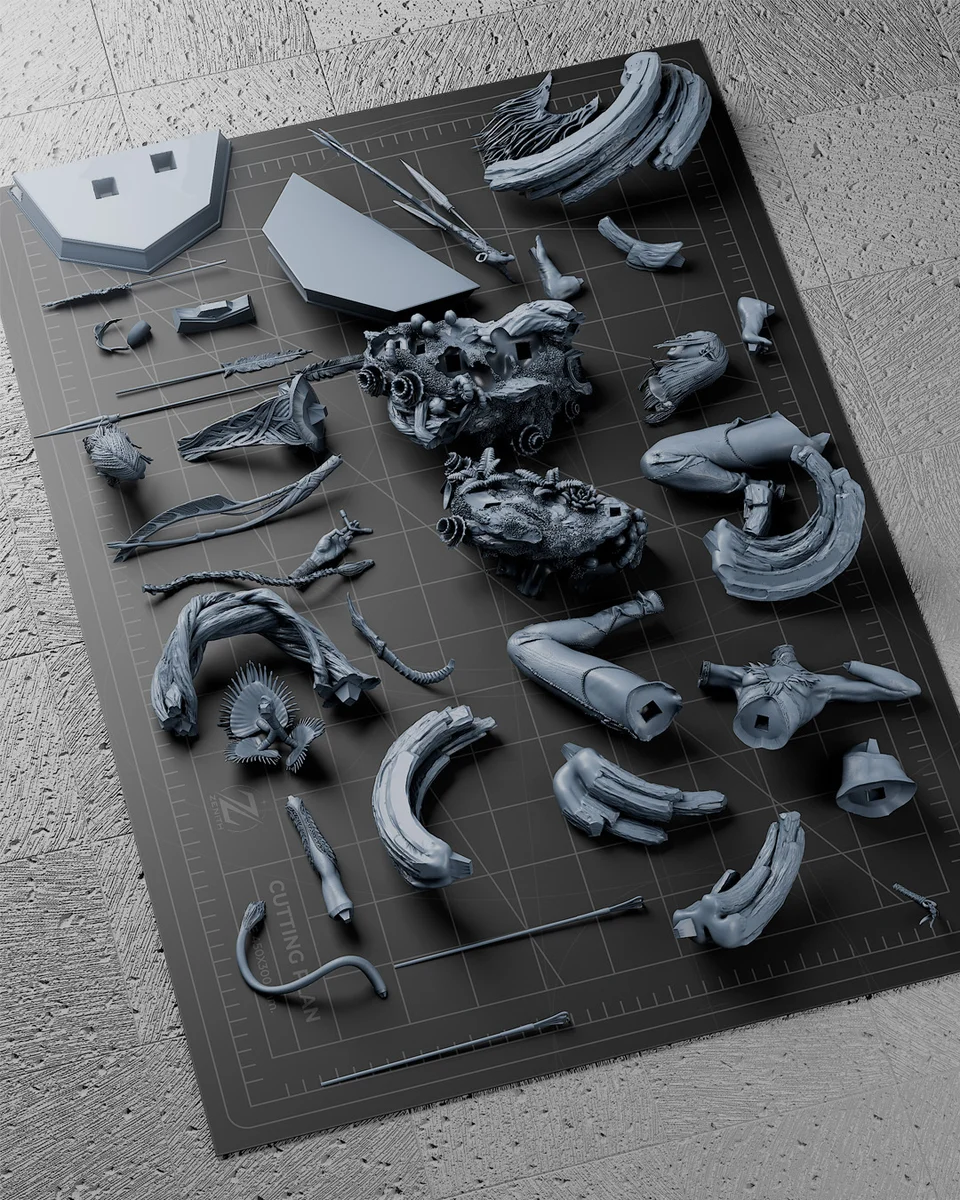 Neytiri | Fan Art | 3D Printed Resin Model Garage Kit | *Un-Painted* | Zenith Studios 11