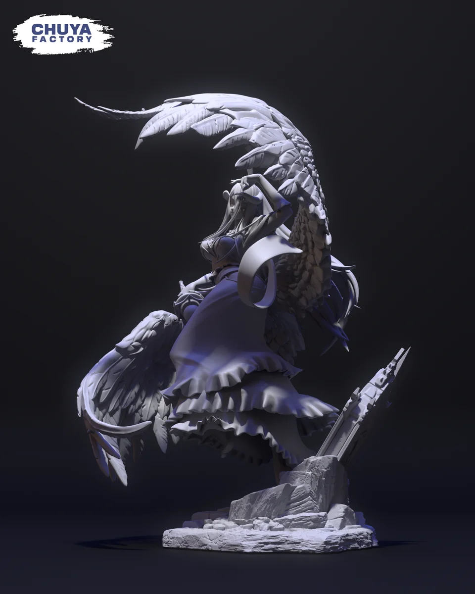 Albedo | Fan Art | 3D Printed Resin Model Garage Kit | *Un-Painted* | Chuya Factory 11