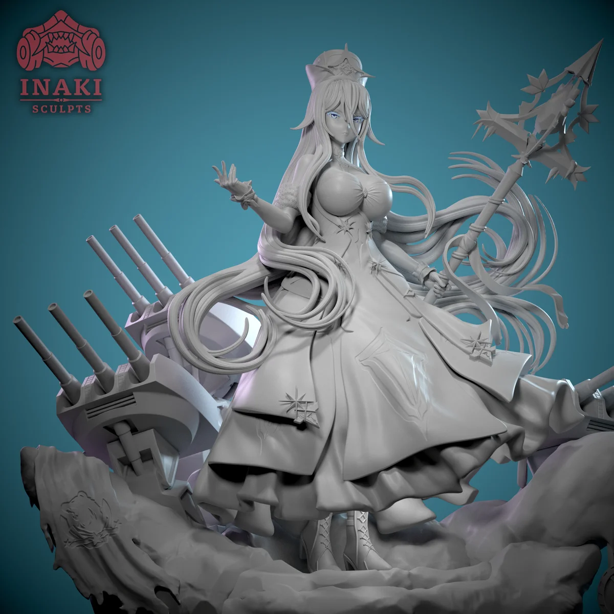 Sovetsky Soyuz | Fan Art | 3D Printed Resin Model Garage Kit | *Un-Painted* | Inaki Sculpts 5