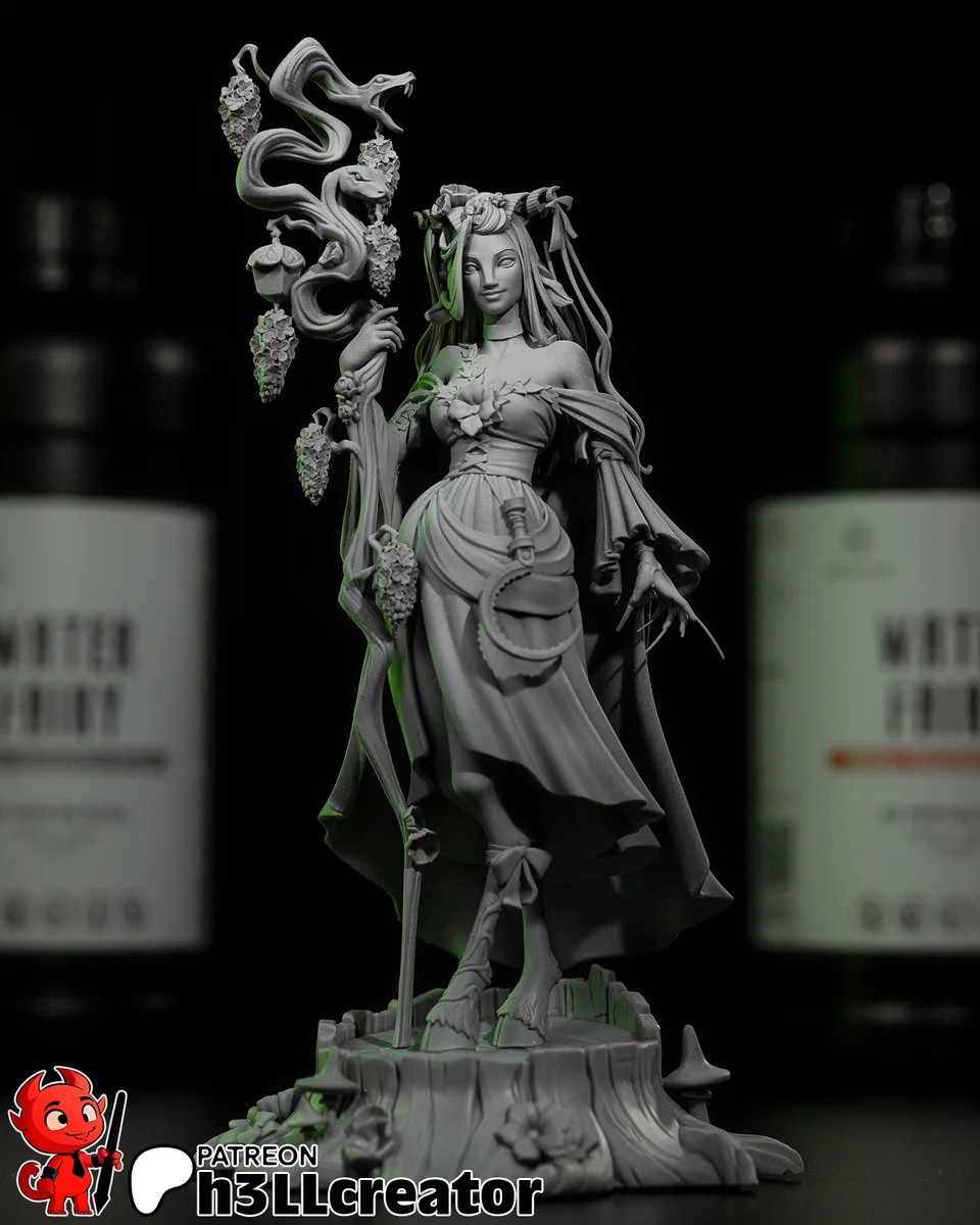 Fearne | Fan Art | 3D Printed Resin Model Garage Kit | *Un-Painted* | H3LL Creator 5
