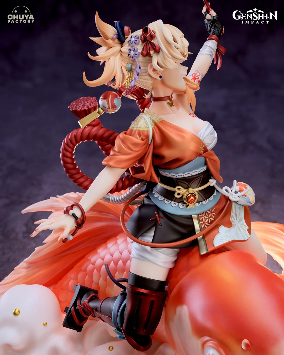 Yoimiya | Fan Art | 3D Printed Resin Model Garage Kit | *Un-Painted* | Chuya Factory 3