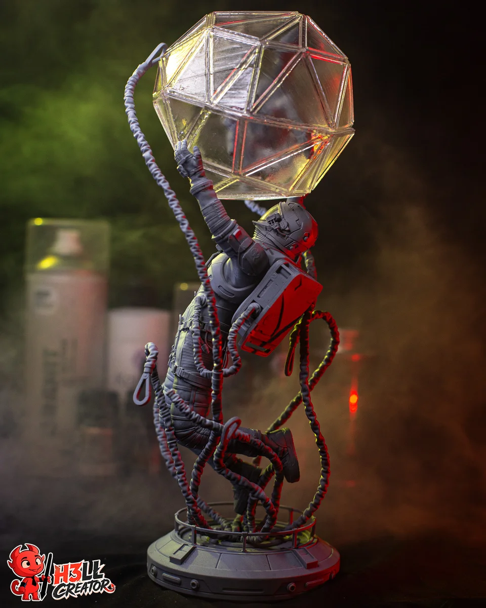 Ryland Grace and Rocky | Fan Art | 3D Printed Resin Model Garage Kit | *Un-Painted* | H3LL Creator 12