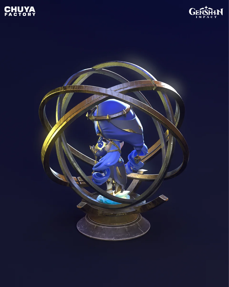 Chibi Layla | Fan Art | 3D Printed Resin Model Garage Kit | *Un-Painted* | Chuya Factory 7