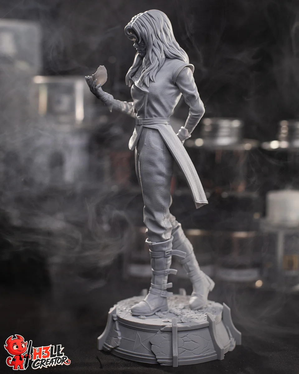 Alicia | Fan Art | 3D Printed Resin Model Garage Kit | *Un-Painted* | H3LL Creator 15