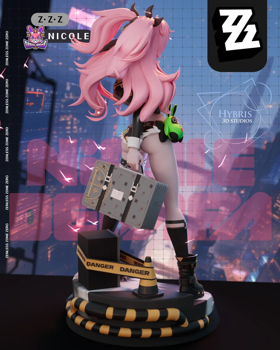 Nicole Demara | Fan Art | 3D Printed Resin Model Garage Kit | *Un-Painted* | Hybris Studios 5
