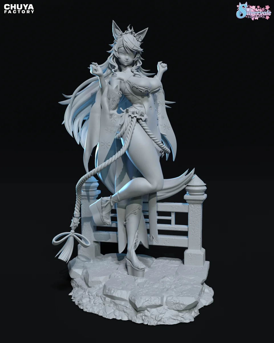 Silvervale | Fan Art | 3D Printed Resin Model Garage Kit | *Un-Painted* | Chuya Factory 11