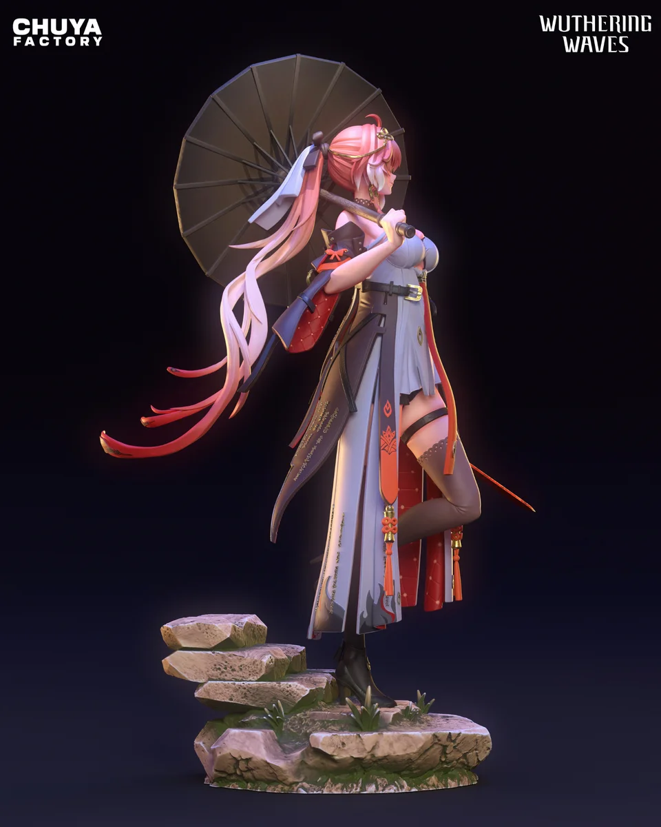 Chang Li | Fan Art | 3D Printed Resin Model Garage Kit | *Un-Painted* | Chuya Factory 4