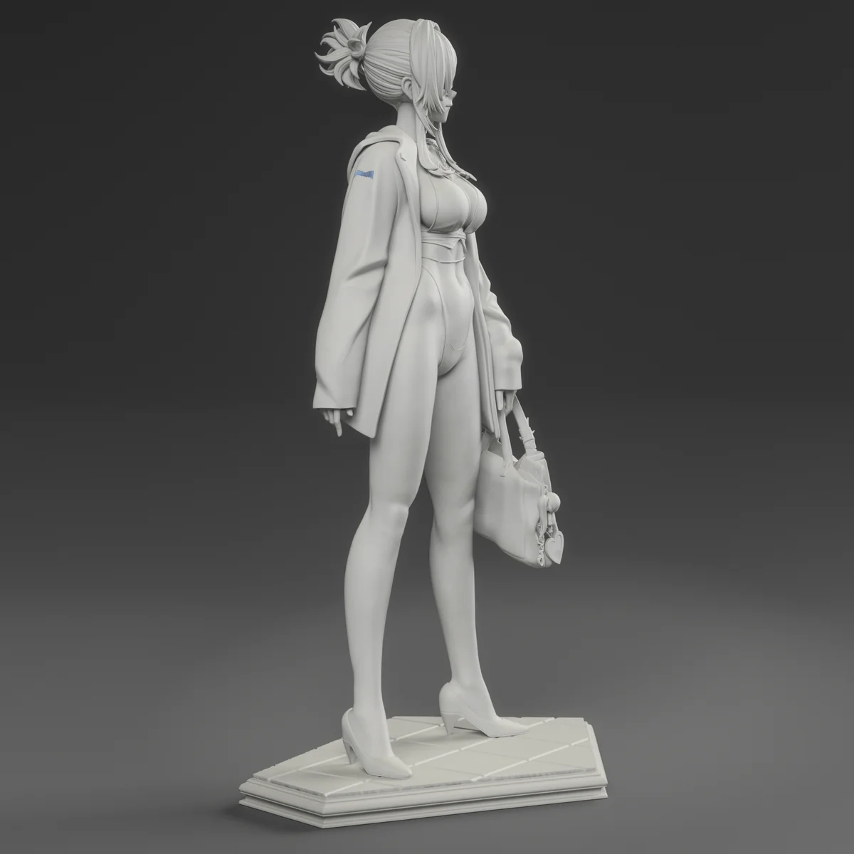 Grave | Fan Art | 3D Printed Resin Model Garage Kit | *Un-Painted* | Inari Figure 10