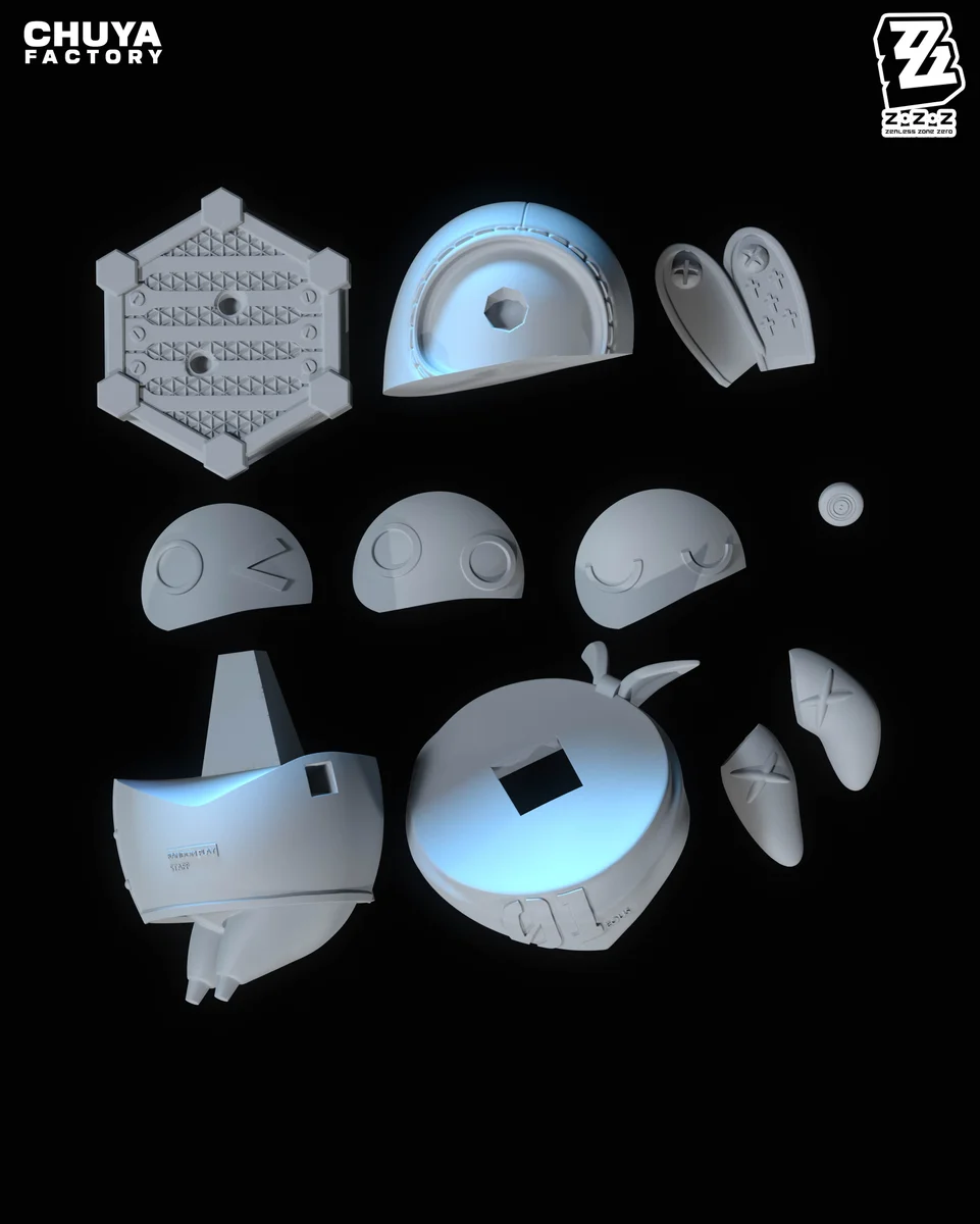 Chibi Eous | Fan Art | 3D Printed Resin Model Garage Kit | *Un-Painted* | Chuya Factory 12