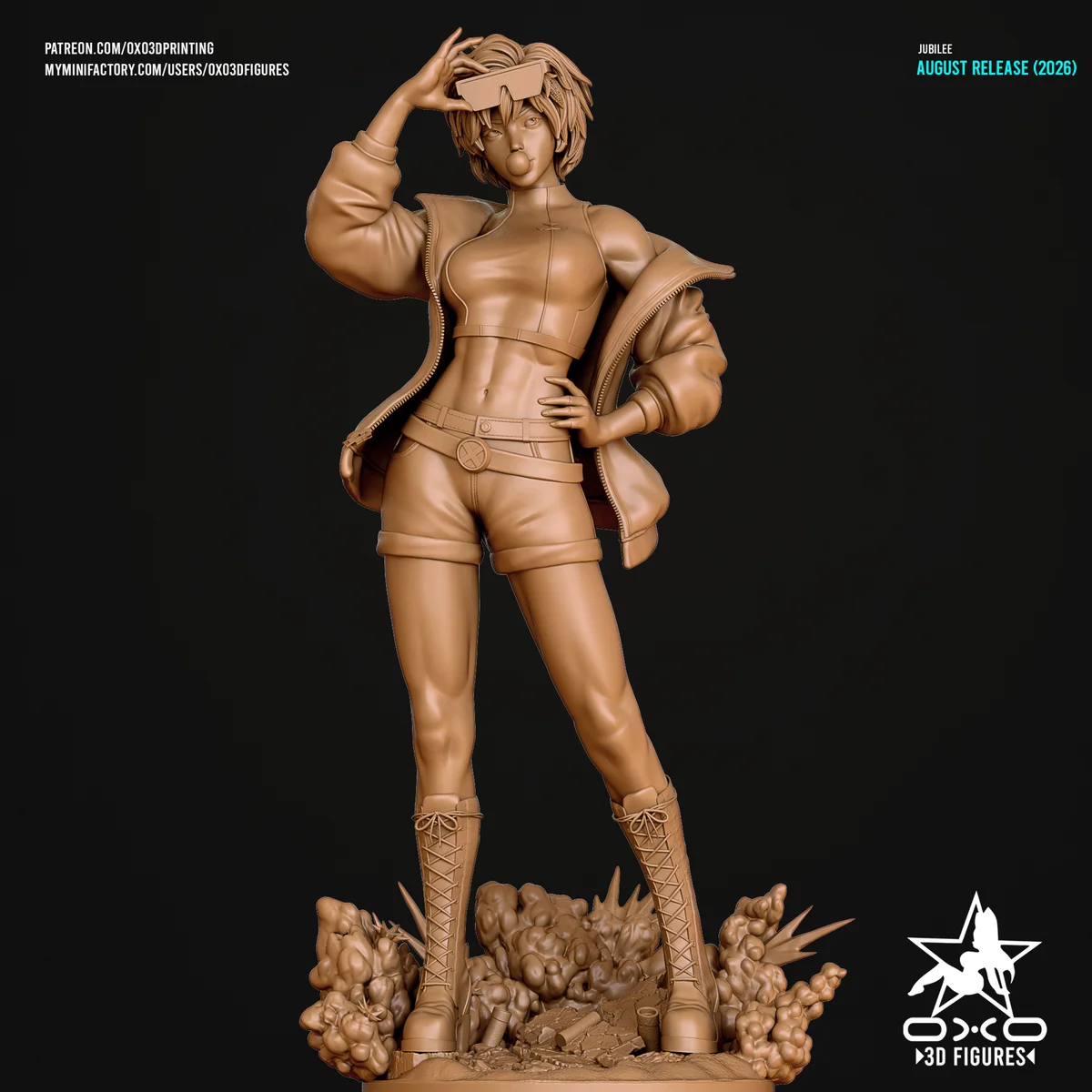 Jubilee | Fan Art | 3D Printed Resin Model Garage Kit | *Un-Painted* | OXO3D 6