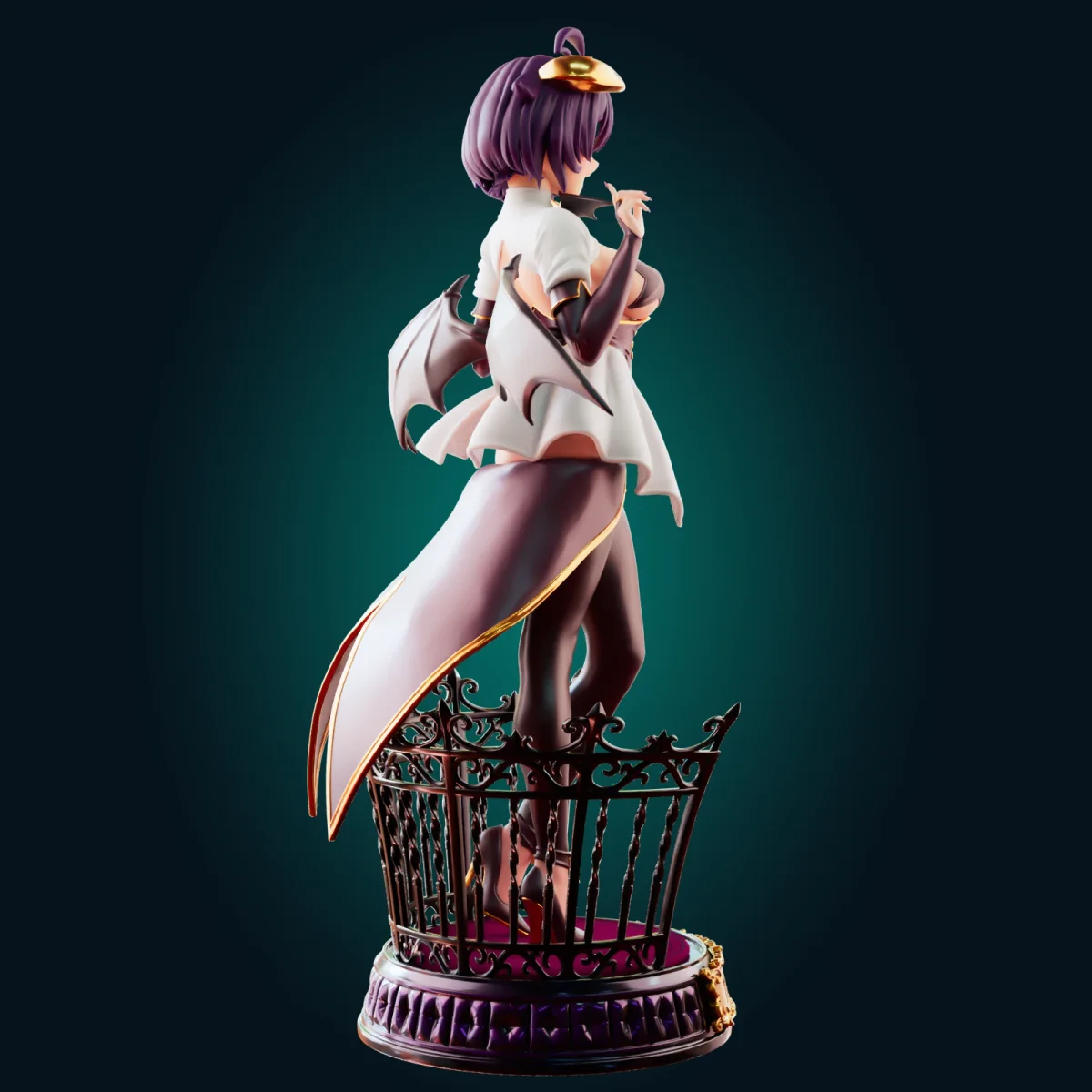 Magia Baiser | Fan Art | 3D Printed Resin Model Garage Kit | *Un-Painted* | Officer Rhu 2