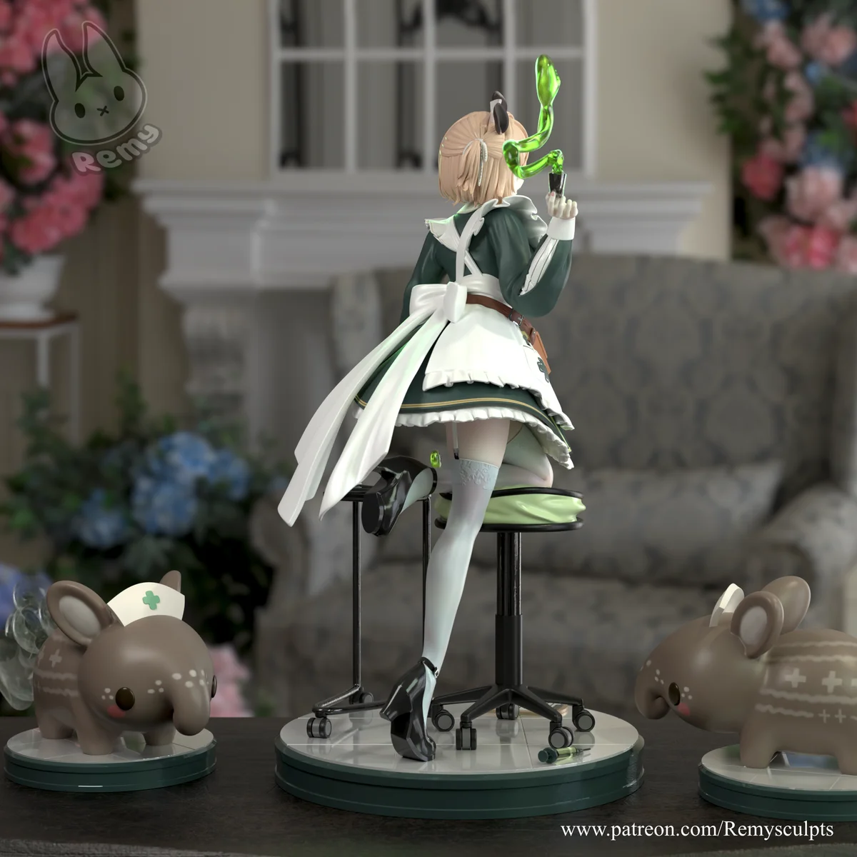 Nimi Nightmare | Fan Art | 3D Printed Resin Model Garage Kit | *Un-Painted* | Remy Sculpts 3