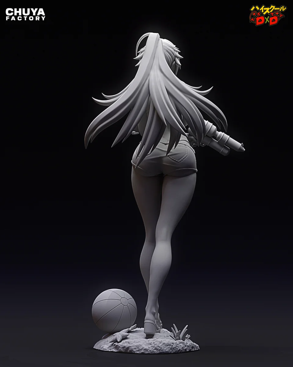 Rias Gremory | Fan Art | 3D Printed Resin Model Garage Kit | *Un-Painted* | Chuya Factory 15