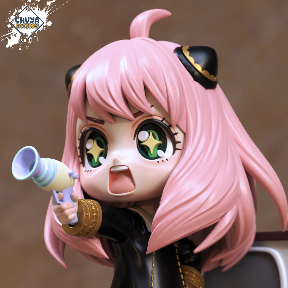 Chibi Anya Forger | Fan Art | 3D Printed Resin Model Garage Kit | *Un-Painted* | Chuya Factory 3