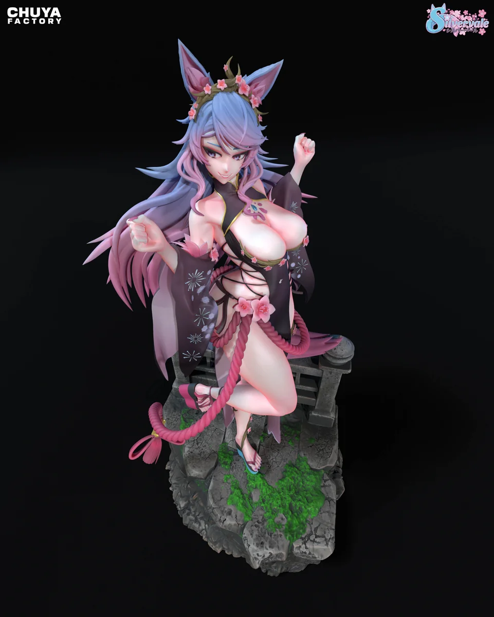 Silvervale | Fan Art | 3D Printed Resin Model Garage Kit | *Un-Painted* | Chuya Factory 3