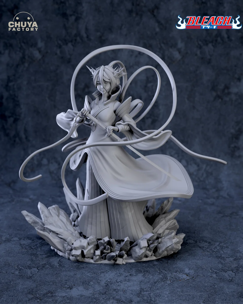 Rukia Kuchiki | Fan Art | 3D Printed Resin Model Garage Kit | *Un-Painted* | Chuya Factory 6